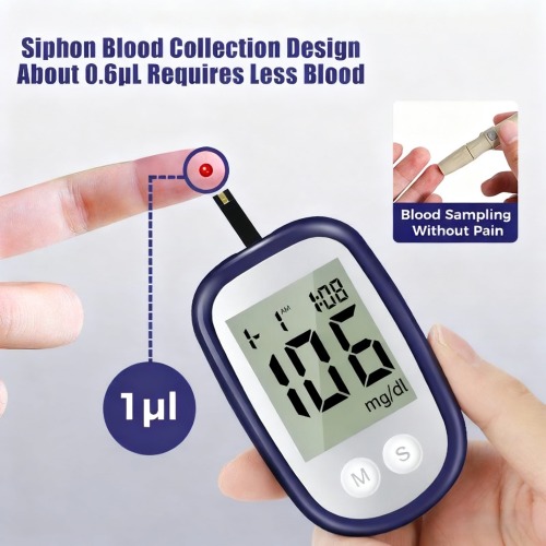 Blood glucose meter for home use