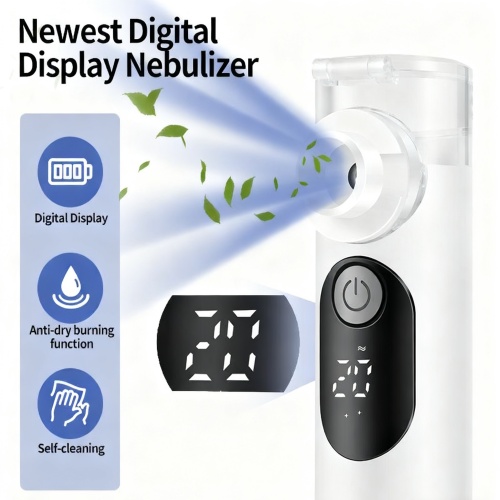 Medical-Grade Micro Mesh Nebulizer with Ultra-High Mist Output