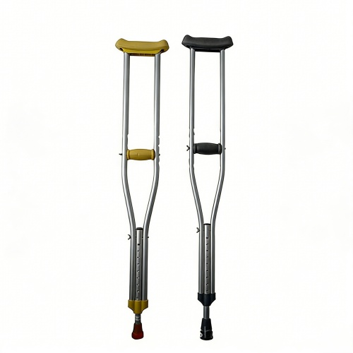 9-Level Adjustable Aluminum Axillary Crutches