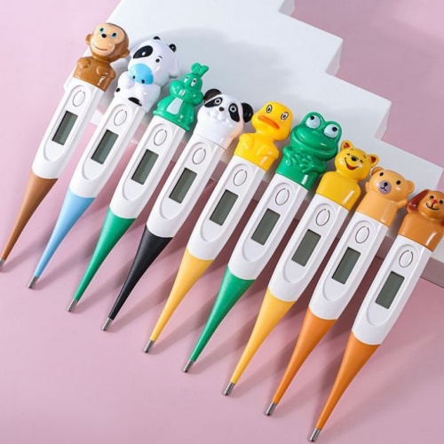 ZY-DT01 - Cartoon Digital Thermometer with Flexible Soft Tip