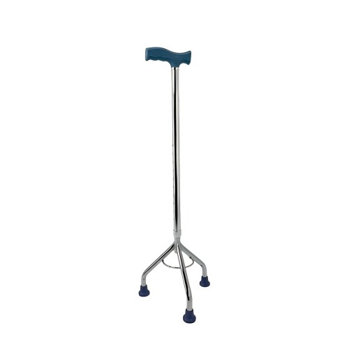 ZY-RE19 - Adjustable Aluminum Quad Cane - Small Base