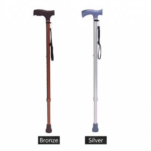ZY-C02 - Adjustable Aluminum Walking Stick - Lightweight Mobility Cane